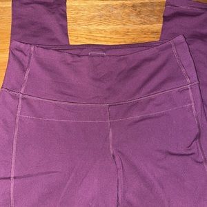 Purple North Face Leggings